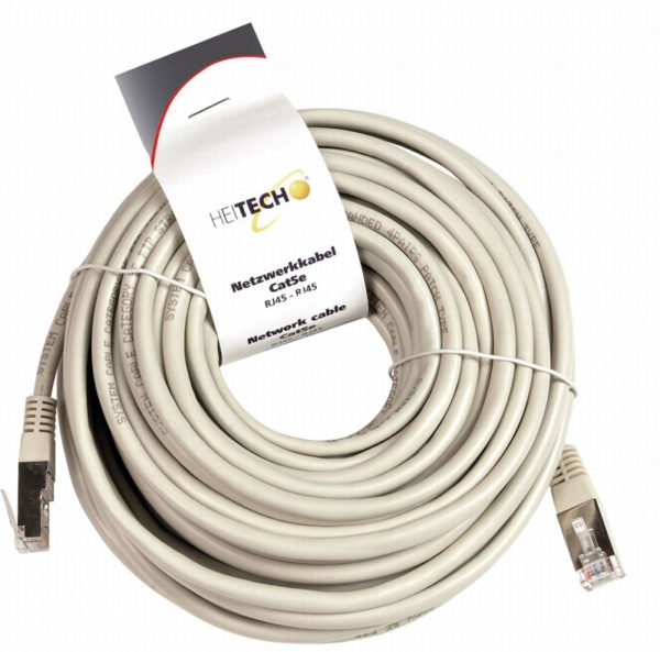 55197100-0025-Heitech 09002127 Καλώδιο δικτύου Cat5e RJ45 σε RJ45 20 m