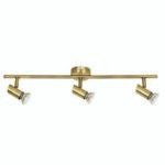 InLight Επιτοίχιο σποτ από μέταλλο σε οξυντέ απόχρωση (9076-3Φ-Οξυντέ)