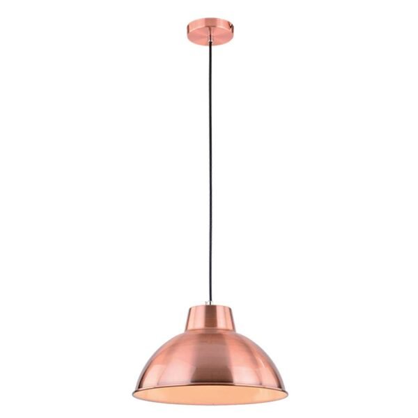 Φωτιστικό Κρεμαστό Deco Χαλκός Μεταλλικό Vintage 955Deco1C Elmark