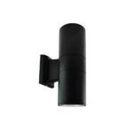 Στεγανό Επιτοίχιο Σποτ Εξωτερικού Χώρου σε Μαύρο Χρώμα 15W GU10 96GRF329WW/1BL Elmark