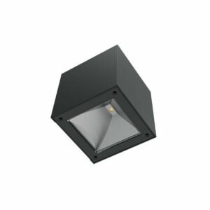 Ηλιακό Φωτιστικό LED 0.8W 30lms Μαύρο Τοίχου IP44 L:100/W:100/H:100 Elmark 98SOL23423