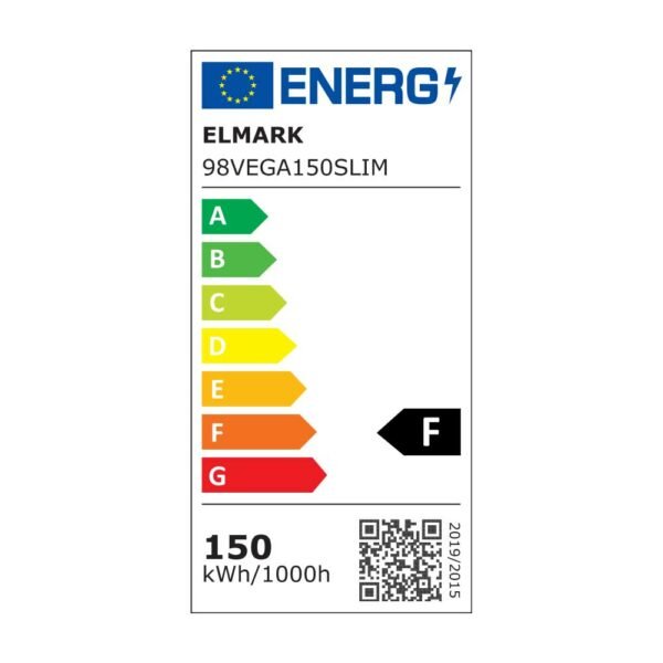 Προβολέας LED 150W Μαύρος 5500K 13500lms IP65 Elmark 98VEGA150SLIM - Image 2