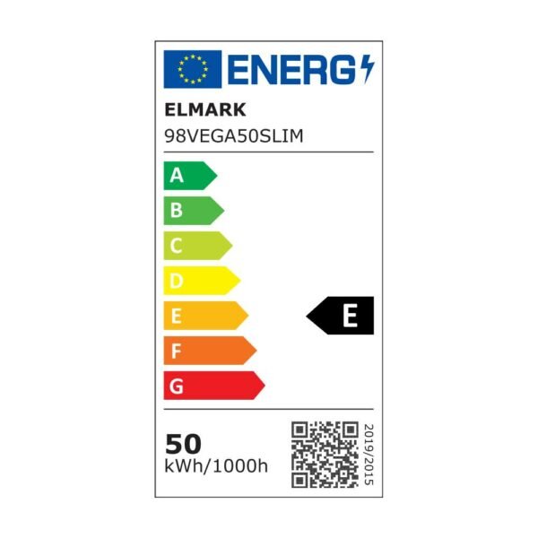 Προβολέας LED 50W Μαύρος 5500K 4500lms IP65 Elmark 98VEGA50SLIM - Image 2