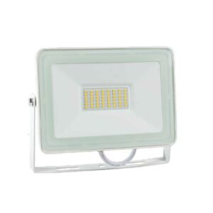 Προβολέας Led 50W 4000K IP65 Λευκό Σώμα 98VEGA50SLIM/WH Elmark