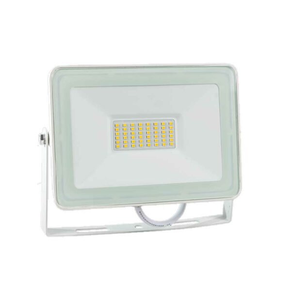 Προβολέας Led 50W 3000K IP65 Λευκό Σώμα 98VEGA50WW/WH Elmark