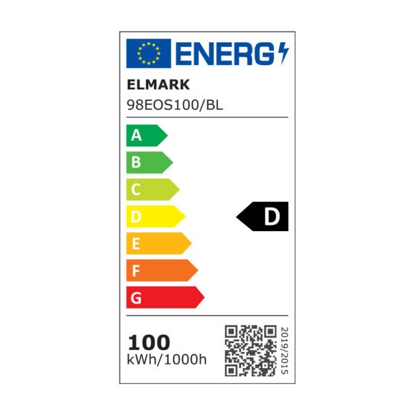 Industrial Στεγανός Προβολέας LED 100W Ψυχρό Λευκό 5700K 12000lm IP67 98EOS100/BL Elmark - Image 2
