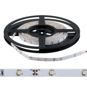 LED150(12/DC,IP20)-BLUE/5m, white PCB