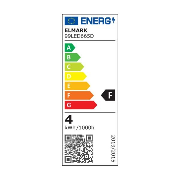 LED Dimmable Σφαιρική 4W E27 G45 Filament 400lms 2700K Matt 99LED665D Elmark - Image 2