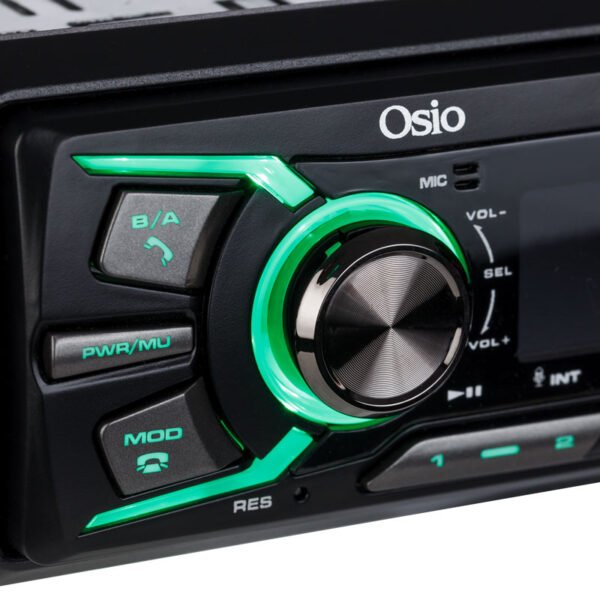 Osio ACO-4720UBT Ηχοσύστημα Αυτοκινήτου με 7 Φωτισμούς FM, 2xUSB, Aux-In, Bluetooth και τηλεχειριστήριο 4 x 45W - Image 11