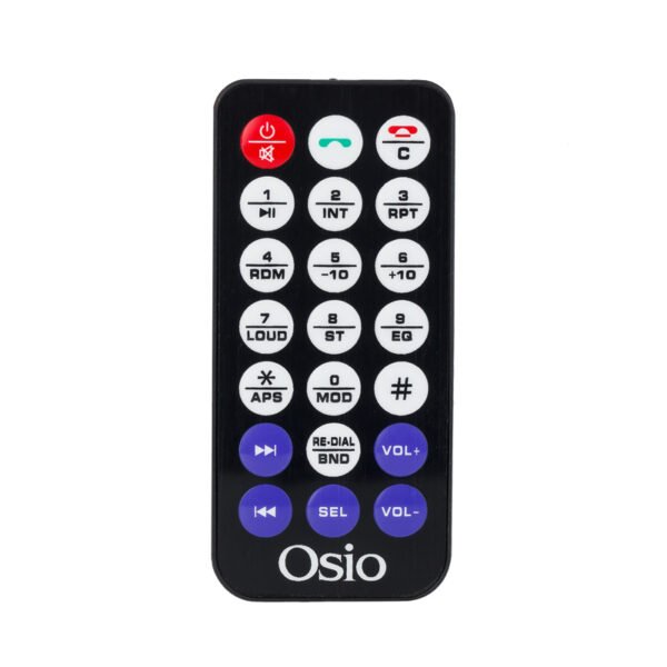 Osio ACO-4720UBT Ηχοσύστημα Αυτοκινήτου με 7 Φωτισμούς FM, 2xUSB, Aux-In, Bluetooth και τηλεχειριστήριο 4 x 45W - Image 15