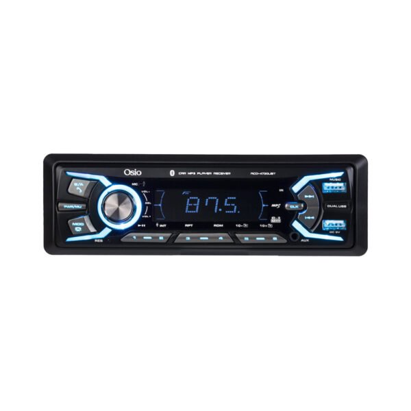 Osio ACO-4720UBT Ηχοσύστημα Αυτοκινήτου με 7 Φωτισμούς FM, 2xUSB, Aux-In, Bluetooth και τηλεχειριστήριο 4 x 45W - Image 5