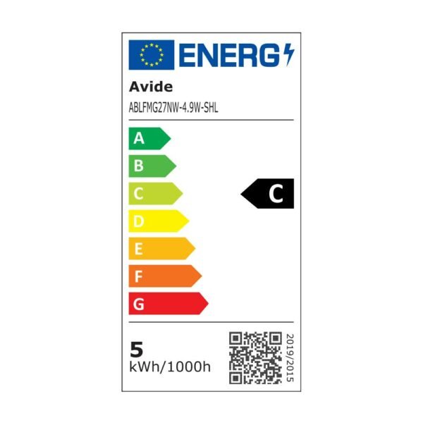 Avide LED Filament Σφαιρική 4.9W E27 Λευκό 4000K Super Υψηλής Φωτεινότητας - Image 3
