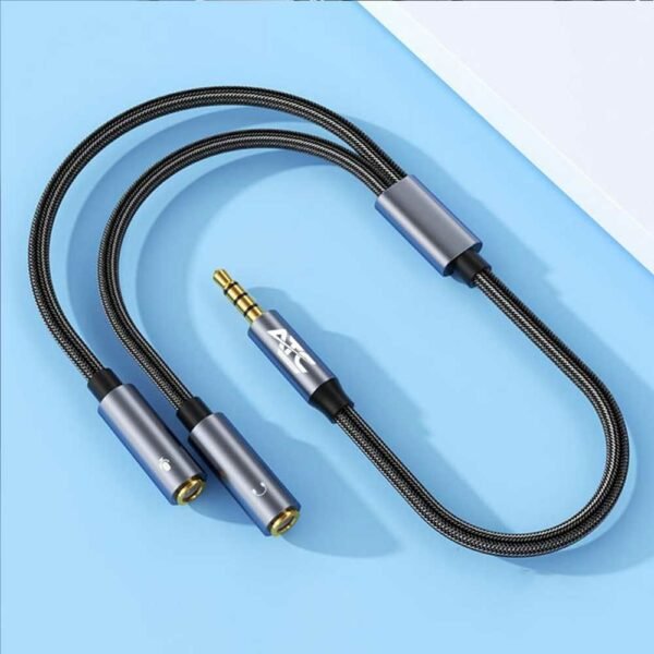 Adaptor ATC HQ 3.5mm 4PIN ΘΗΛ ΣΕ 2x 3.5mm 0.35m - Image 3