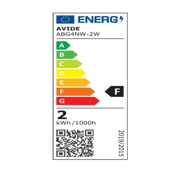 Avide LED 2W G4 160° Λευκό 4000K - Image 3
