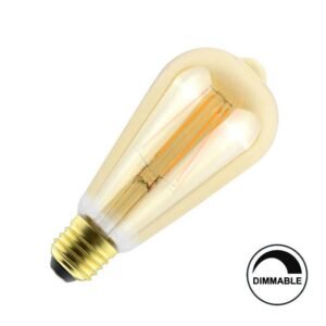Avide LED Filament ST57 7W Dimmable/Amber E27 360° WW 2500K