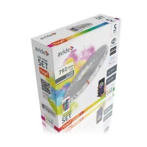 Avide LED Ταινία Blister 12V 22W SMD5050 30LED RGB+2700K IP65 5.0μ WIFI TUYA + IR