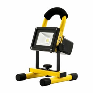 Avide LED Προβολέας Επαναφορτιζόμενος 20W 6400K