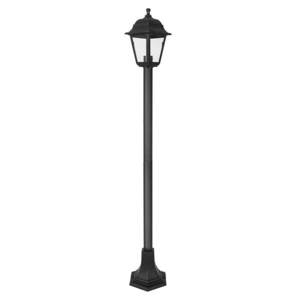 Avide Εξωτερικό Φωτιστικό Κολώνα Blake 1xE27 120cm IP44 Μαύρο