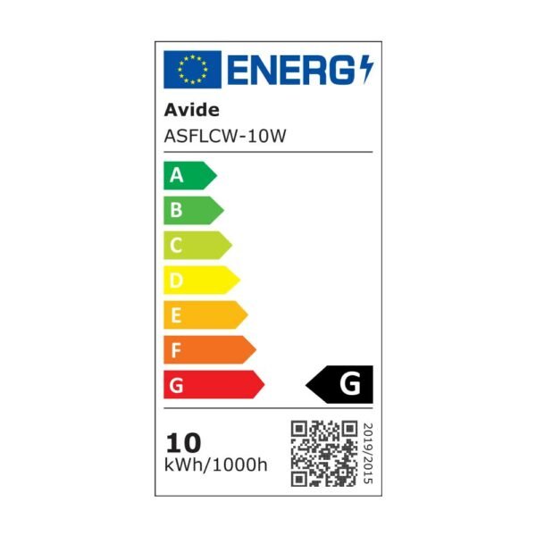 Avide Value LED Προβολέας Slim SMD 10W CW 6400K - Image 3