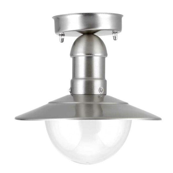 Avide Outdoor Ceiling Lamp Imperial 1xE27 IP44 Stainless Steel