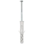 PLUG WITH SCREW Wkret-met BK 10X60/120 5pcs/bl