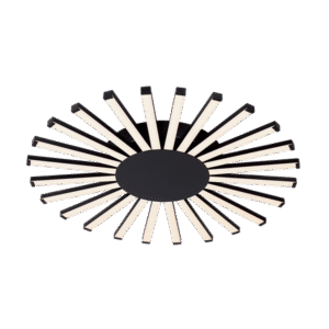 JOSEY ΠΟΛΥΦΩΤΟ LED 96W / 3000K D575XH50mm ΜΑΥΡΟ