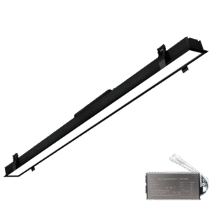 ELMARK LED ΠΡΟΦΙΛ ΧΩΝΕΥΤΗΣ ΤΟΠΟΘΕΤΗΣΗΣ 1500mm 50W 3000K ΜΑΥΡΟ + EMERGENCY KIT