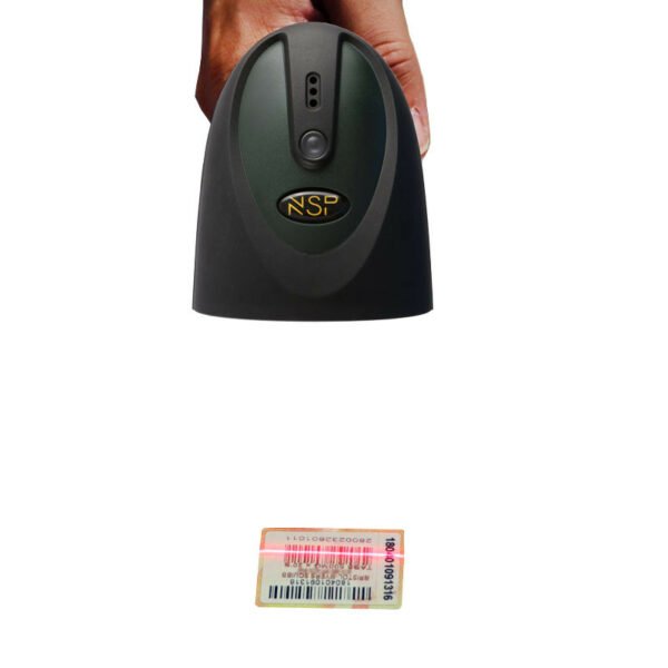 NSP BS01 Μαύρο Barcode scanner USB (8269004) ενσύρματο χειρός - Image 6