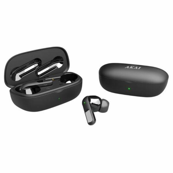 Akai BTE-J20ANC Μαύρα Ασύρματα Bluetooth V5.3 in-ear ακουστικά με βάση φόρτισης - Image 4