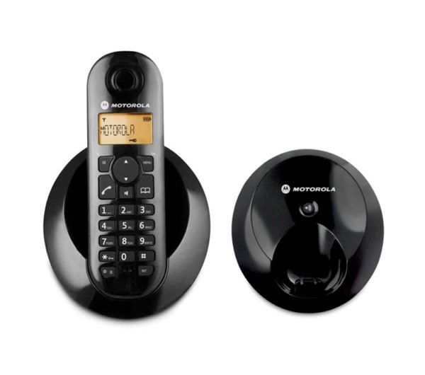 Motorola C601 Μαύρο (Ελληνικό Μενού) Ασύρματο τηλέφωνο με ανοιχτή ακρόαση - Image 3
