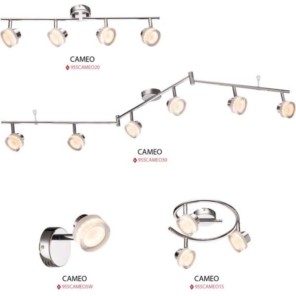 Φωτιστικό LED 20W Cameo Μεταλλικό 955CAMEO20 - Image 2