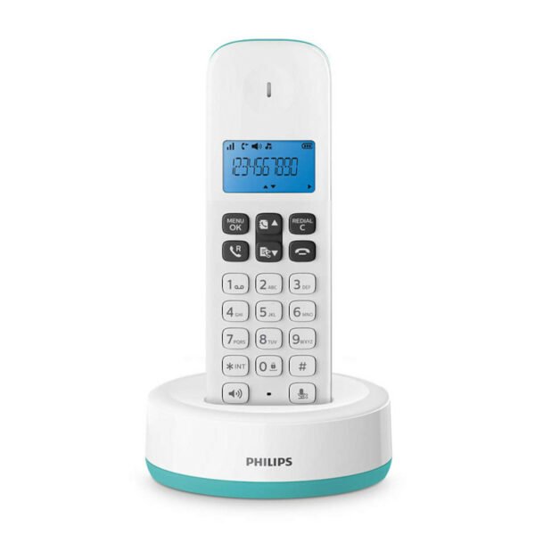 Philips D1611T/GRS Τυρκουάζ (Ελληνικό Μενού) Ασύρματο τηλέφωνο με ανοιχτή ακρόαση