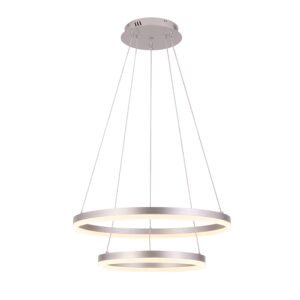 ΠΟΛΥΦΩΤΟ-ΚΡΕΜΑΣΤΟ ΦΩΤΙΣΤΙΚΟ LED-ΚΩΔ. D88059/2-SLV