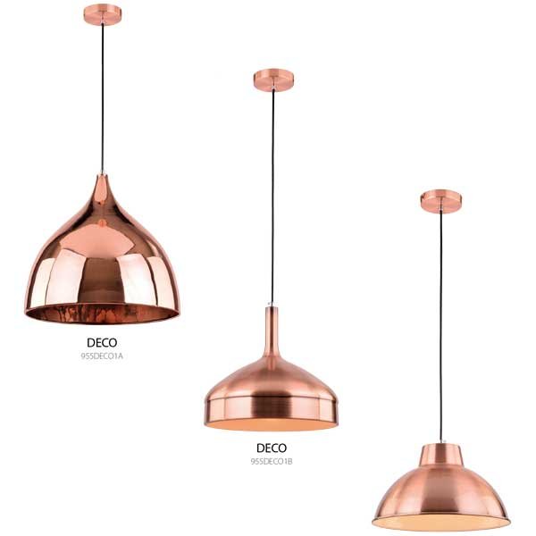 Φωτιστικό Κρεμαστό Deco Χαλκός Μεταλλικό Vintage 955Deco1B elmark - Image 3