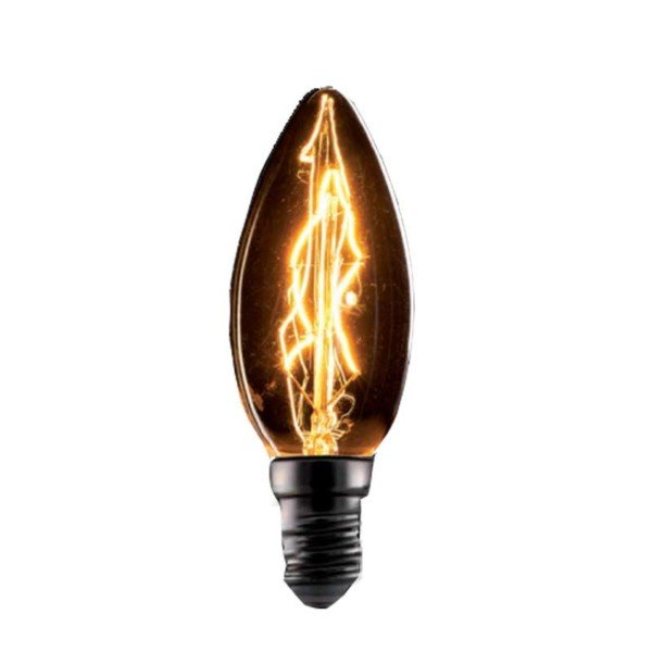 Λάμπα Retro Νήματος Edison E14 40W Κερί - Image 3