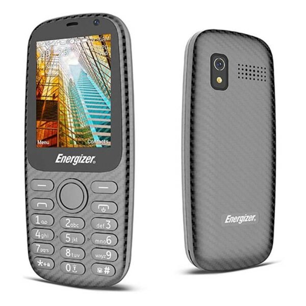 Energizer Energy E24 32MB/2GB Dual Sim 2G 2.4" 1900 mAh, Bluetooth, Camera, Γκρι Χωρίς Ελληνικό Μενου