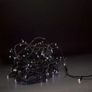 Entac Christmas IP44 Light 50 LED Ψυχρό Φως 5m with IR Remote (3AA)