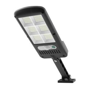 Entac ESLP-SMD Στεγανό Ηλιακό Φωτιστικό Δρόμου IP65 με Ανιχνευτή Κίνησης σε Μαύρο Χρώμα 15.007.0054