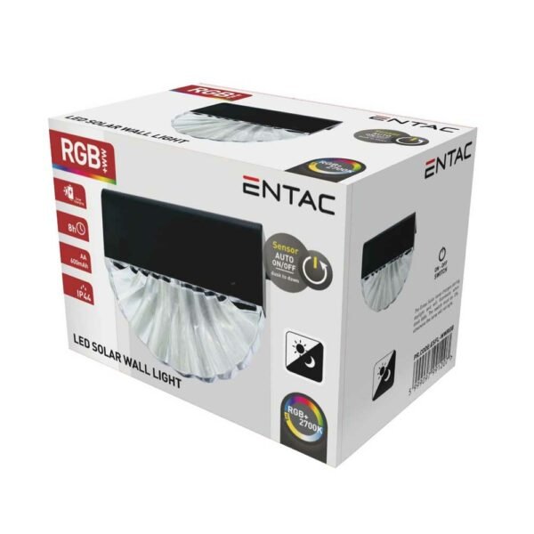Entac Ηλιακός Προβολέας Τοίχου WW+RGB - Image 2