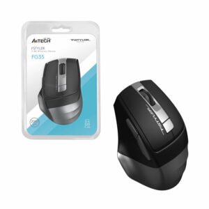 A4 Tech Fstyler FG35 Grey Ασύρματο ποντίκι με 6 πλήκτρα 2.4 GHz 1000/1600/2000 DPI