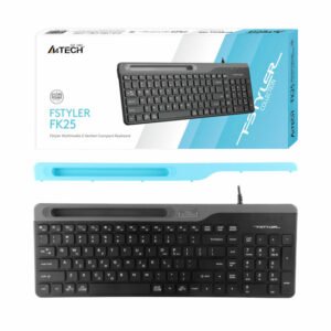 A4 Tech Fstyler FK25 Ενσύρματο πληκτρολόγιο GR/EN slim