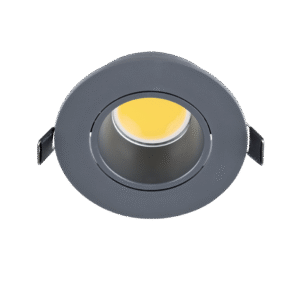 LED ΣΠΟΤ ΠΛΑΣΤΙΚΟ ΣΤΡΟΓΓΥΛΟ COB 7W 2700-3000K ΓΡΑΦΙΤΗΣ