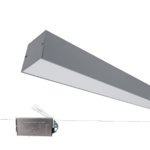 LED ΠΡΟΦΙΛ ΓΙΑ ΕΞΩΤΕΡΙΚΗ ΤΟΠΟΘΕΤΗΣΗ S77 24W 4000K 600MM ΓΚΡΙ+ΚΙΤ ΑΣΦΑΛΕΙΑΣ