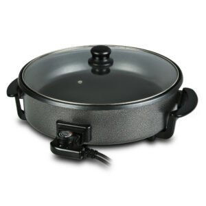 IQ KC-1119 Teppanyaki με Καπάκι 1500W με Ρυθμιζόμενο Θερμοστάτη