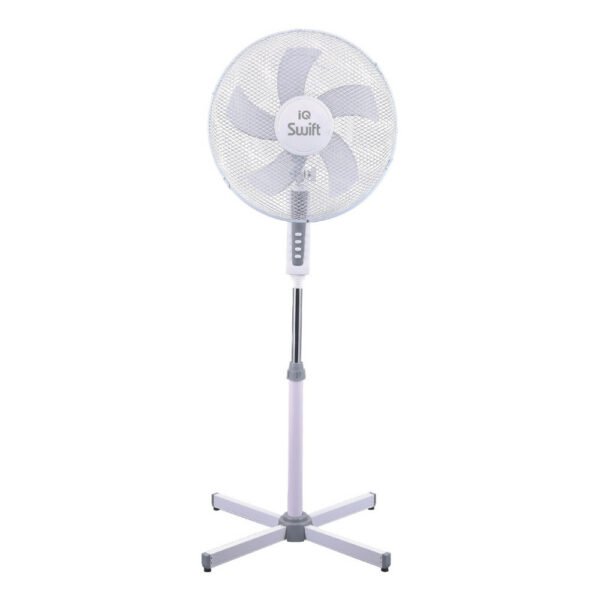 IQ PSF41-5 Ανεμιστήρας Ορθοστάτης 50W Διαμέτρου 40cm Λευκός