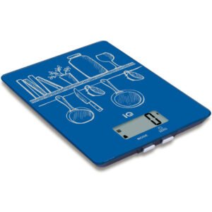 IQ SC-734 Μπλε Ψηφιακή Ζυγαριά Κουζίνας 5kg