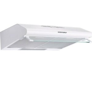 Lafet Απορροφητήρας 0,60m με 2 Μοτέρ x 95W Λευκός A-9000