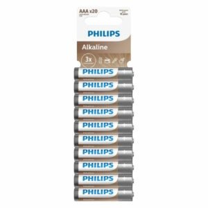 Philips LR03A20T/GRS Entry Αλκαλικές μπαταρίες υψηλής απόδοσης 20τεμ AAA