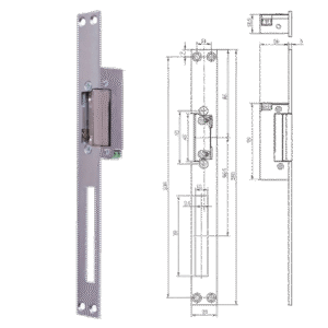ELECTROMAGNETIC STRIKE PLATES 6-12V AC/DC
