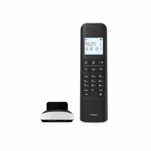 Philips M4701W/GRS Λευκό Ασύρματο τηλέφωνο με φωτιζόμενη οθόνη - Image 2